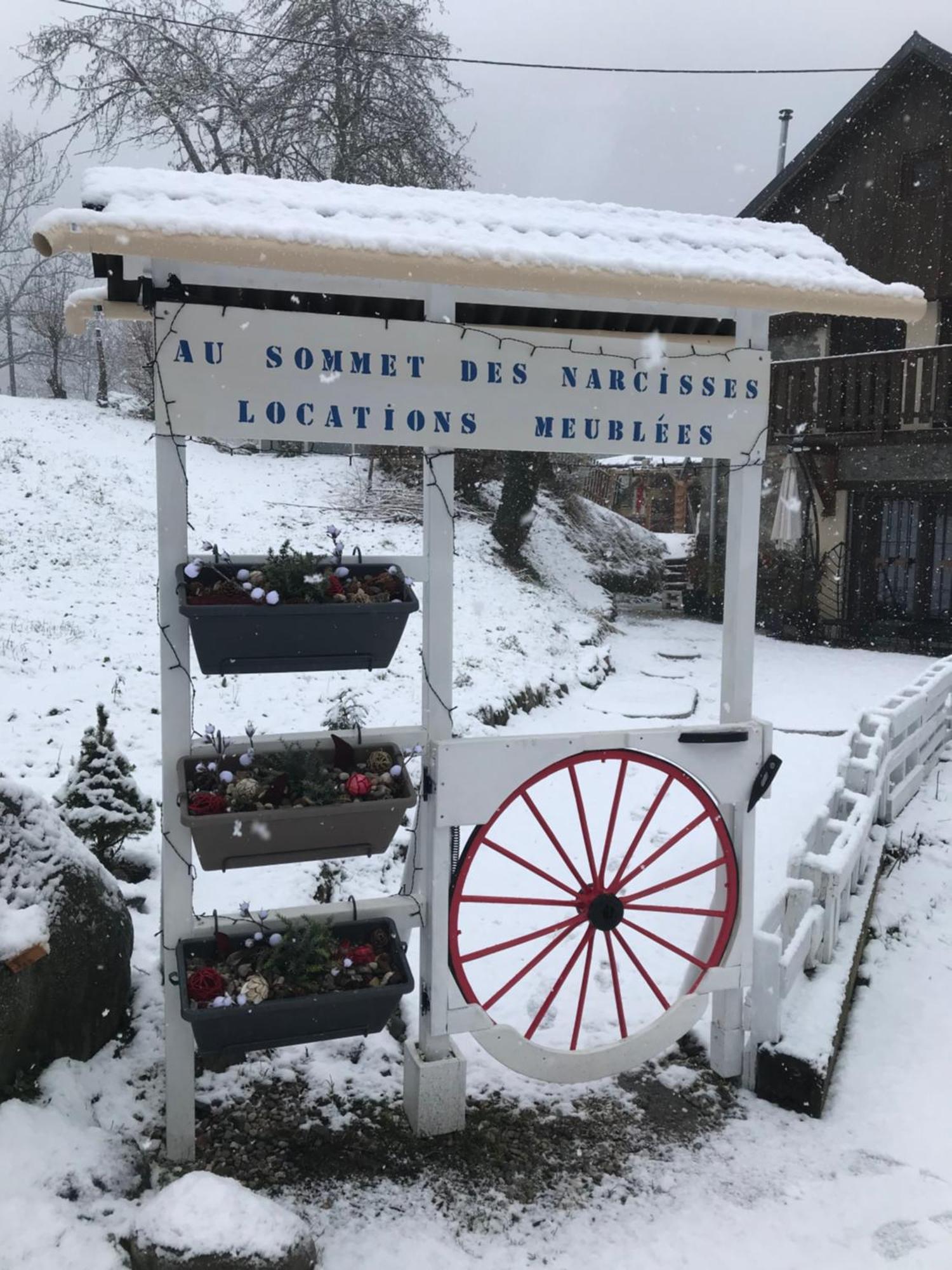 Au Sommet Des Narcisses Bed & Breakfast Albiez-Montrond Exterior photo